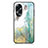 Funda Bumper Silicona Gel Espejo Patron de Moda Carcasa para Oppo A78 4G