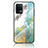 Funda Bumper Silicona Gel Espejo Patron de Moda Carcasa para Oppo F19 Pro