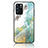 Funda Bumper Silicona Gel Espejo Patron de Moda Carcasa para Oppo Reno6 5G