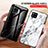 Funda Bumper Silicona Gel Espejo Patron de Moda Carcasa para Samsung Galaxy A42 5G