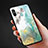 Funda Bumper Silicona Gel Espejo Patron de Moda Carcasa para Samsung Galaxy A60