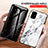 Funda Bumper Silicona Gel Espejo Patron de Moda Carcasa para Samsung Galaxy A71 4G A715