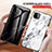 Funda Bumper Silicona Gel Espejo Patron de Moda Carcasa para Samsung Galaxy F42 5G