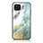 Funda Bumper Silicona Gel Espejo Patron de Moda Carcasa para Samsung Galaxy M32 4G