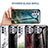 Funda Bumper Silicona Gel Espejo Patron de Moda Carcasa para Samsung Galaxy M32 5G