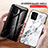 Funda Bumper Silicona Gel Espejo Patron de Moda Carcasa para Samsung Galaxy M80S