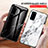 Funda Bumper Silicona Gel Espejo Patron de Moda Carcasa para Samsung Galaxy S20 5G