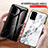 Funda Bumper Silicona Gel Espejo Patron de Moda Carcasa para Samsung Galaxy S20 Plus