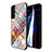 Funda Bumper Silicona Gel Espejo Patron de Moda Carcasa para Samsung Galaxy S21 FE 5G