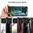 Funda Bumper Silicona Gel Espejo Patron de Moda Carcasa para Xiaomi Redmi 10 Power