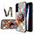 Funda Bumper Silicona Gel Espejo Patron de Moda Carcasa S01 para Samsung Galaxy S22 5G