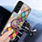 Funda Bumper Silicona Gel Espejo Patron de Moda Carcasa S01 para Samsung Galaxy S22 Plus 5G