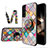 Funda Bumper Silicona Gel Espejo Patron de Moda Carcasa S01 para Samsung Galaxy S24 5G