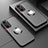 Funda Bumper Silicona Transparente con Magnetico Anillo de dedo Soporte T01 para Xiaomi Mi 11i 5G