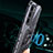 Funda Bumper Silicona Transparente Espejo 360 Grados con Magnetico Anillo de dedo Soporte AM1 para Vivo V27e 5G