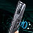 Funda Bumper Silicona Transparente Espejo 360 Grados con Magnetico Anillo de dedo Soporte AM1 para Vivo Y30 5G
