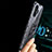 Funda Bumper Silicona Transparente Espejo 360 Grados con Magnetico Anillo de dedo Soporte AM1 para Xiaomi Poco F3 GT 5G