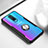 Funda Bumper Silicona Transparente Espejo 360 Grados con Magnetico Anillo de dedo Soporte para Oppo RX17 Pro