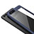 Funda Bumper Silicona Transparente Espejo para Huawei Honor V10 Azul