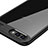 Funda Bumper Silicona Transparente Espejo para Huawei Honor V10 Negro