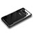 Funda Bumper Silicona Transparente Mate para Samsung Galaxy Note 8 Duos N950F Negro