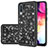 Funda Bumper Silicona y Plastico Carcasa Frontal y Trasera 360 Grados Bling-Bling JX1 para Samsung Galaxy A30S