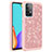 Funda Bumper Silicona y Plastico Carcasa Frontal y Trasera 360 Grados Bling-Bling JX1 para Samsung Galaxy A52 5G