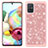 Funda Bumper Silicona y Plastico Carcasa Frontal y Trasera 360 Grados Bling-Bling JX1 para Samsung Galaxy A71 4G A715