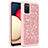 Funda Bumper Silicona y Plastico Carcasa Frontal y Trasera 360 Grados Bling-Bling JX1 para Samsung Galaxy M02s