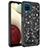 Funda Bumper Silicona y Plastico Carcasa Frontal y Trasera 360 Grados Bling-Bling JX1 para Samsung Galaxy M12