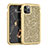 Funda Bumper Silicona y Plastico Carcasa Frontal y Trasera 360 Grados Bling-Bling para Apple iPhone 11 Pro