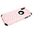 Funda Bumper Silicona y Plastico Carcasa Frontal y Trasera 360 Grados Bling-Bling para Apple iPhone X