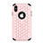 Funda Bumper Silicona y Plastico Carcasa Frontal y Trasera 360 Grados Bling-Bling para Apple iPhone Xs