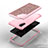 Funda Bumper Silicona y Plastico Carcasa Frontal y Trasera 360 Grados Bling-Bling para Samsung Galaxy Note 10