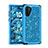 Funda Bumper Silicona y Plastico Carcasa Frontal y Trasera 360 Grados Bling-Bling para Samsung Galaxy Note 10