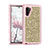 Funda Bumper Silicona y Plastico Carcasa Frontal y Trasera 360 Grados Bling-Bling para Samsung Galaxy Note 10