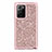 Funda Bumper Silicona y Plastico Carcasa Frontal y Trasera 360 Grados Bling-Bling para Samsung Galaxy Note 20 Ultra 5G