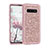 Funda Bumper Silicona y Plastico Carcasa Frontal y Trasera 360 Grados Bling-Bling para Samsung Galaxy S10 Plus