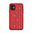 Funda Bumper Silicona y Plastico Carcasa Frontal y Trasera 360 Grados Bling-Bling U01 para Apple iPhone 11