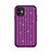 Funda Bumper Silicona y Plastico Carcasa Frontal y Trasera 360 Grados Bling-Bling U01 para Apple iPhone 11