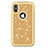 Funda Bumper Silicona y Plastico Carcasa Frontal y Trasera 360 Grados Bling-Bling U01 para Apple iPhone Xs