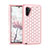 Funda Bumper Silicona y Plastico Carcasa Frontal y Trasera 360 Grados Bling-Bling U01 para Samsung Galaxy Note 10