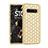 Funda Bumper Silicona y Plastico Carcasa Frontal y Trasera 360 Grados Bling-Bling U01 para Samsung Galaxy S10