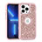 Funda Bumper Silicona y Plastico Carcasa Frontal y Trasera 360 Grados Bling-Bling YJ1 para Apple iPhone 13 Pro