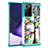 Funda Bumper Silicona y Plastico Carcasa Frontal y Trasera 360 Grados JX1 para Samsung Galaxy Note 20 Ultra 5G