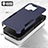 Funda Bumper Silicona y Plastico Carcasa Frontal y Trasera 360 Grados MQ1 para Apple iPhone 13 Pro Max