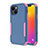 Funda Bumper Silicona y Plastico Carcasa Frontal y Trasera 360 Grados para Apple iPhone 13