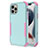 Funda Bumper Silicona y Plastico Carcasa Frontal y Trasera 360 Grados para Apple iPhone 13 Pro Max