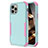 Funda Bumper Silicona y Plastico Carcasa Frontal y Trasera 360 Grados para Apple iPhone 14 Pro