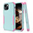 Funda Bumper Silicona y Plastico Carcasa Frontal y Trasera 360 Grados para Apple iPhone 15